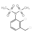 N-(2-CHLORO-3-(CHLOROMETHYL)PHENYL)-N-(METHYLSULFONYL)METHANESULFONAMIDE structure