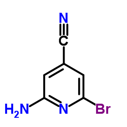 2-Amino-6-bromoisonicotinonitrile Structure