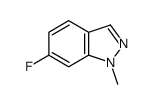 6-Fluoro-1-methyl-1H-indazole Structure