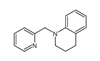 QUINOLINE, 1,2,3,4-TETRAHYDRO-1-(2-PYRIDINYLMETHYL)-结构式