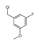 1-(chloromethyl)-3-fluoro-5-methoxybenzene结构式