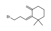 (Z)-2-(3-bromopropylidene)-1,1-dimethyl-3-methylenecyclohexane Structure
