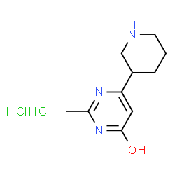 2-Methyl-6-piperidin-3-yl-pyrimidin-4-ol dihydrochloride picture