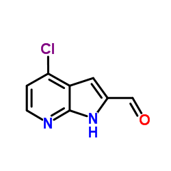 4-Chloro-1H-pyrrolo[2,3-b]pyridine-2-carbaldehyde picture