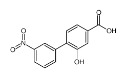 3-hydroxy-4-(3-nitrophenyl)benzoic acid结构式