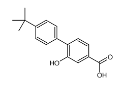 4-(4-tert-butylphenyl)-3-hydroxybenzoic acid结构式