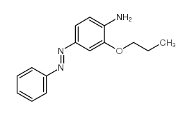 3-N-PROPOXY-4-AMINOAZOBENZENE structure