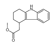 methyl 2-(2,3,4,9-tetrahydro-1H-carbazol-4-yl)acetate结构式
