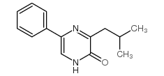 3-(2-METHYLPROPYL)-5-PHENYL-2(1H)-PYRAZINONE structure