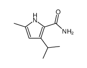 1H-Pyrrole-2-carboxamide,5-methyl-3-(1-methylethyl)-(9CI)结构式