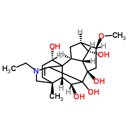 Glabredelphinine Structure