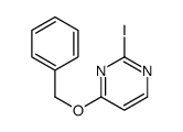 2-iodo-4-phenylmethoxypyrimidine结构式