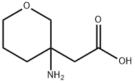 2H-Pyran-3-acetic acid, 3-aminotetrahydro- picture