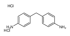 4-[(4-aminophenyl)methyl]aniline,dihydrochloride结构式