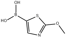 2-Methoxythiazole-5-boronic acid结构式