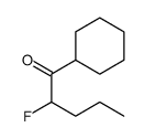 1-Pentanone, 1-cyclohexyl-2-fluoro- (9CI) structure