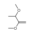 2,3-dimethoxybut-1-ene结构式