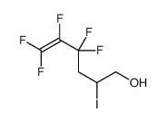 4,4,5,6,6-pentafluoro-2-iodohex-5-en-1-ol结构式