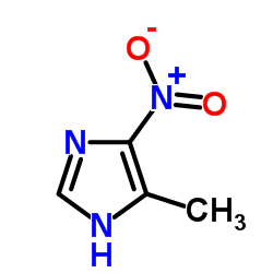 4-Methyl-5-nitroimidazole Structure