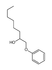1-phenoxyoctan-2-ol Structure