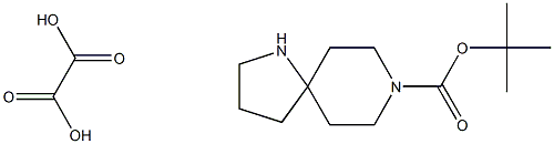 8-BOC-1,8-二氮杂螺[4.5]癸烷草酸盐结构式
