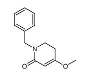 1-Benzyl-4-methoxy-5,6-dihydropyridin-2(1H)-one结构式