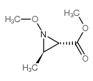 2-Aziridinecarboxylicacid,1-methoxy-3-methyl-,methylester,trans-(9CI) picture