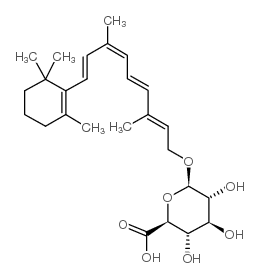 9-cis Retinoyl b-D-Glucuronide Structure
