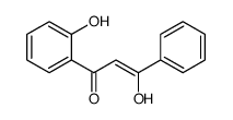 3-hydroxy-1-(2-hydroxyphenyl)-3-phenylprop-2-en-1-one结构式