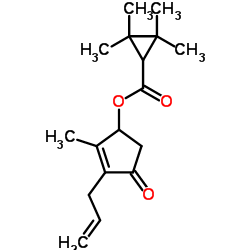 Terallethrin structure