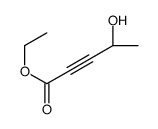 ethyl (4S)-4-hydroxypent-2-ynoate结构式