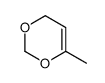 6-methyl-4H-1,3-dioxine Structure