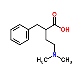 α-[2-(Dimethylamino)ethyl] Hydrocinnamic Acid structure