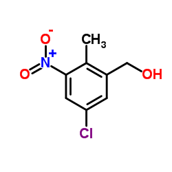 (5-Chloro-2-methyl-3-nitrophenyl)methanol Structure