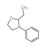 2-Ethyl-3-phenyl-oxazolidine结构式