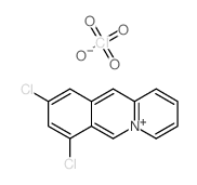 7,9-dichlorobenzo[b]quinolizin-5-ium,perchlorate结构式