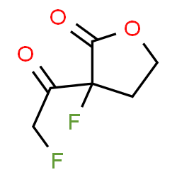 2(3H)-Furanone, 3-fluoro-3-(fluoroacetyl)dihydro- (9CI)结构式
