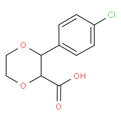 3-(4-chlorophenyl)-1,4-dioxane-2-carboxylic acid picture