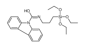 N-(3-triethoxysilylpropyl)carbazole-9-carboxamide结构式