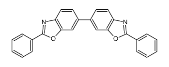 2-phenyl-6-(2-phenyl-1,3-benzoxazol-6-yl)-1,3-benzoxazole结构式