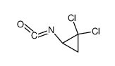 Cyclopropane, 1,1-dichloro-2-isocyanato- (9CI)结构式