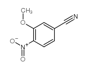 3-甲氧基-4-硝基苯腈结构式