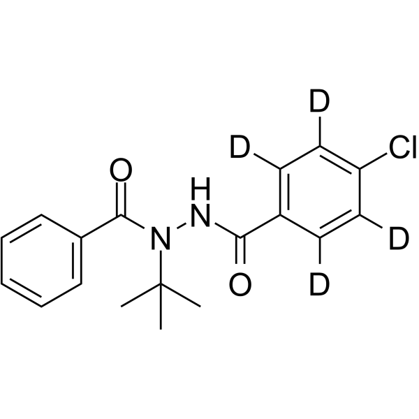 Halofenozide-d4 Structure