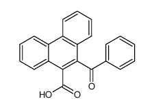 10-benzoyl-phenanthrene-9-carboxylic acid Structure