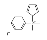 cyclopenta-2,4-dien-1-yl-dimethyl-phenylphosphanium,iodide Structure