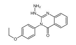 3-(4-ethoxyphenyl)-2-hydrazinylquinazolin-4-one结构式