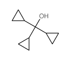 Cyclopropanemethanol, a,a-dicyclopropyl-结构式