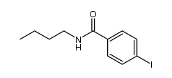 4-iodo-N-butyl-benzamide Structure