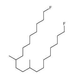 1,20-difluoro-9,12-dimethylicosane Structure