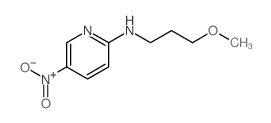 2-Pyridinamine,N-(3-methoxypropyl)-5-nitro- Structure